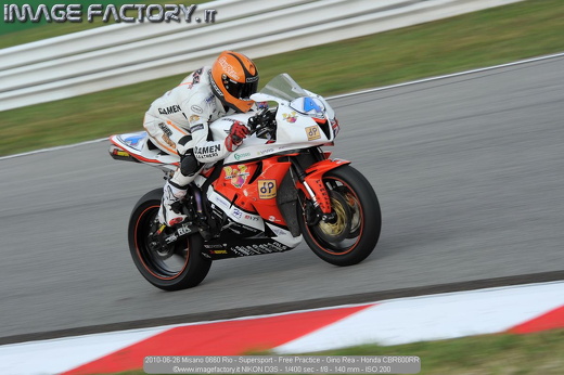 2010-06-26 Misano 0660 Rio - Supersport - Free Practice - Gino Rea - Honda CBR600RR